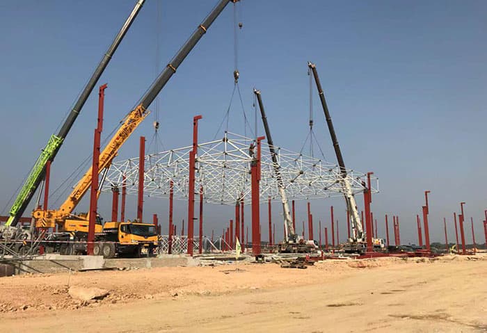 抚顺厂房网架制作